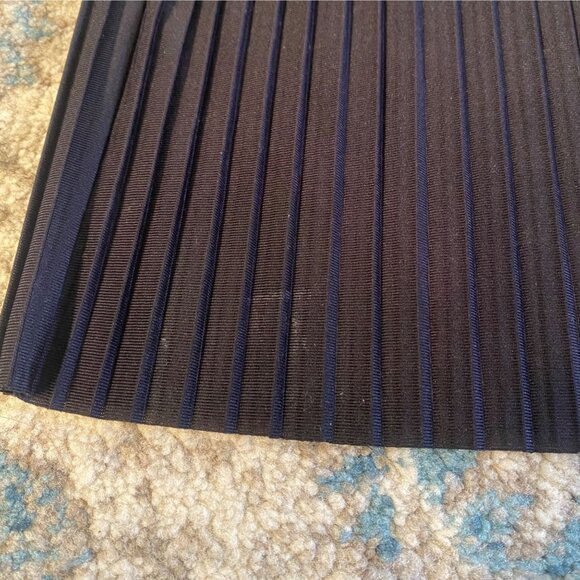 NWT COS Dress Pleated Maxi Dress Dark Navy - Picture 10 of 10